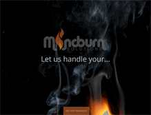 Tablet Screenshot of mindburnsolutions.com